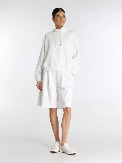 Толстовка цвет белый — превью 3