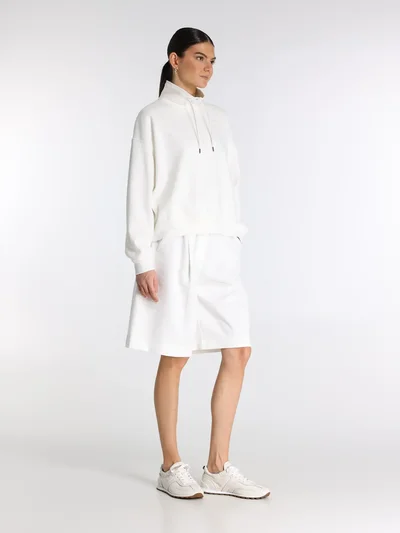 Толстовка цвет белый — превью 4