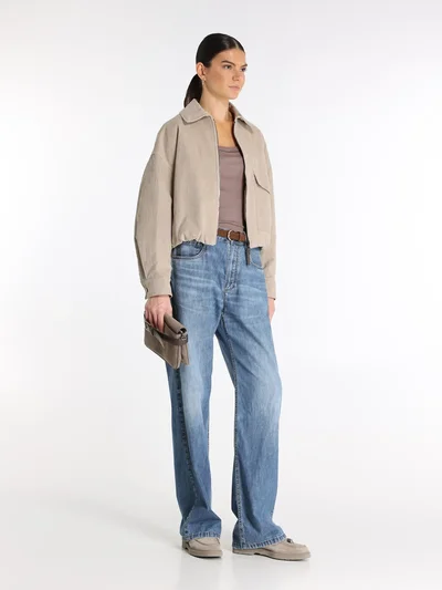 Джинсы цвет светло-синий — превью 2