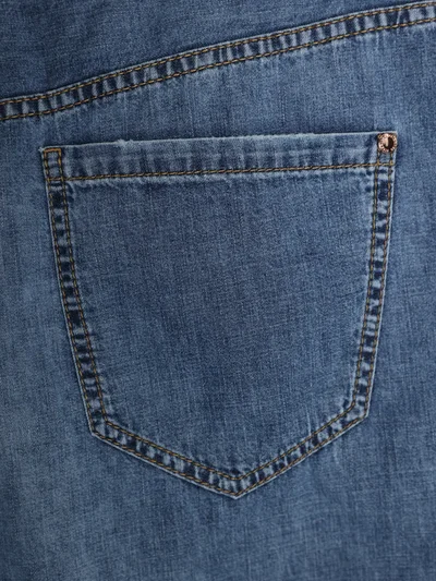 Джинсы цвет светло-синий — превью 3