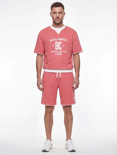 Толстовка цвет ягодный — превью 3