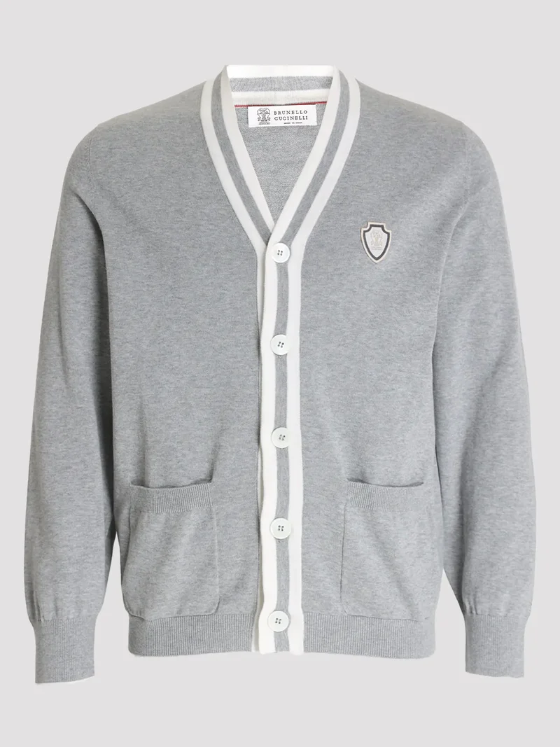 Кардиган цвет серый