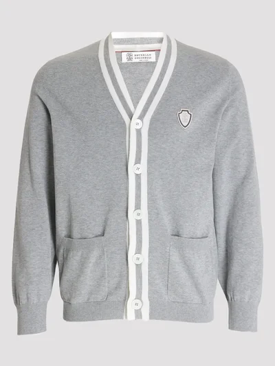 Кардиган цвет серый — превью 1