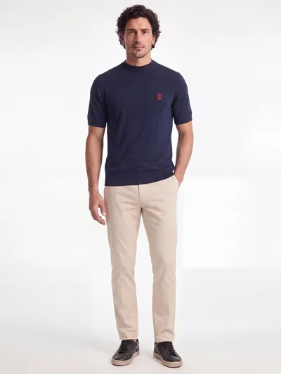 Джемпер цвет темно-синий — превью 3