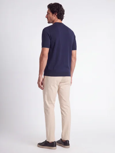 Джемпер цвет темно-синий — превью 5