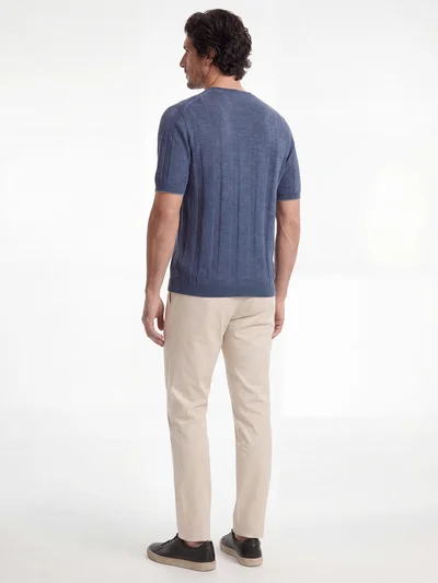 Джемпер цвет синий — превью 4