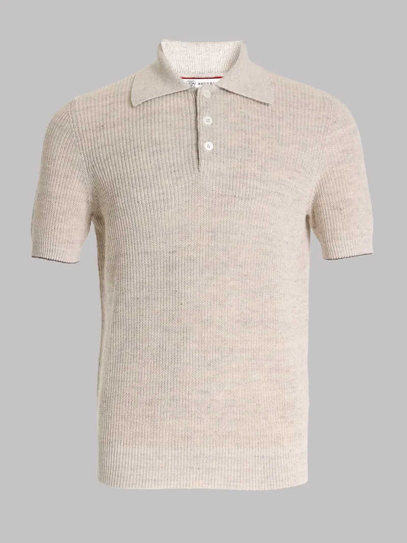 Поло цвет бежевый