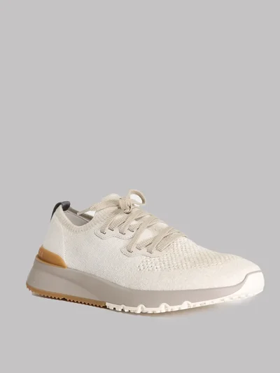 Кроссовки цвет молочно-серый — превью 2