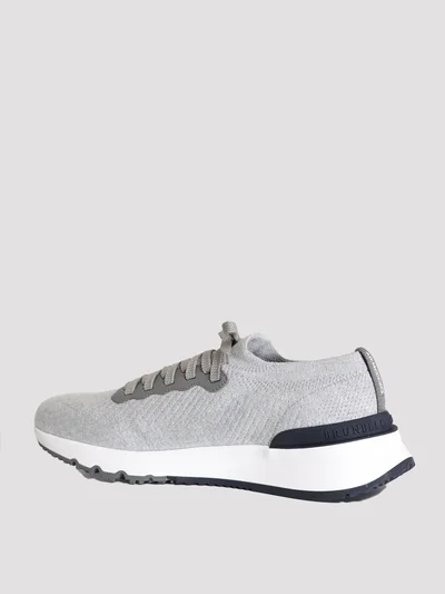 Кроссовки цвет серый — превью 3