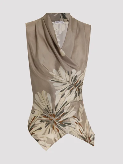Топ цвет светло-коричневый — превью 1