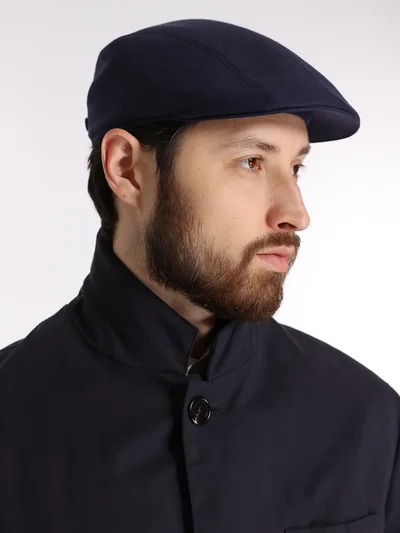 Кепка цвет синий — превью 2