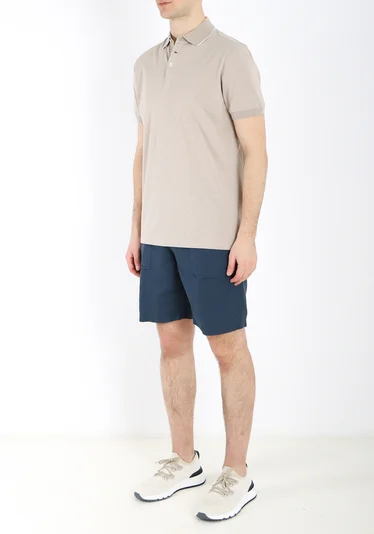 Футболка цвет бежевый — превью 3