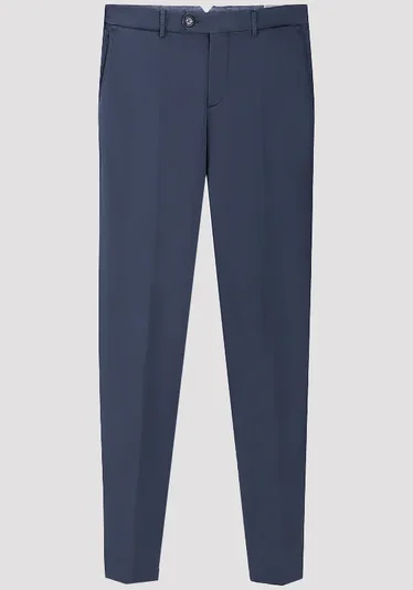 Брюки цвет темно-синий — превью 1