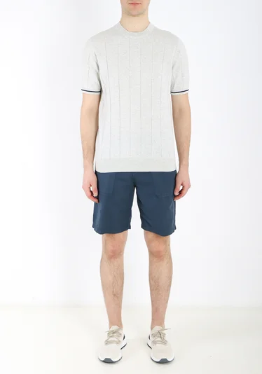 Шорты цвет синий — превью 2