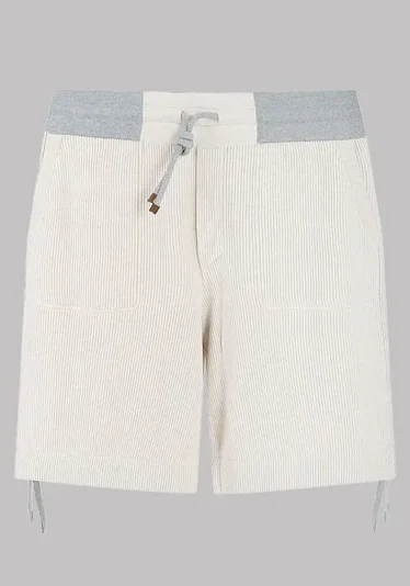 Шорты цвет бежевый — превью 1