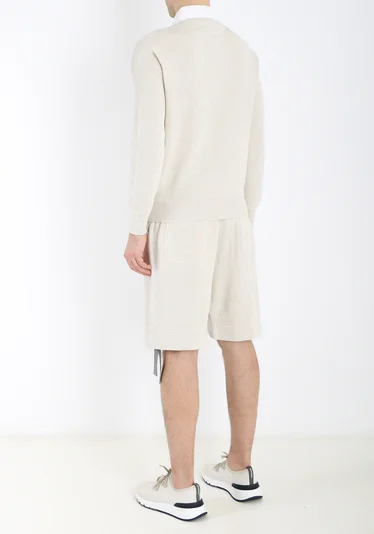 Шорты цвет бежевый — превью 4