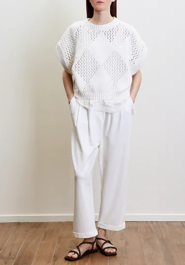 Джемпер цвет белый — превью 2