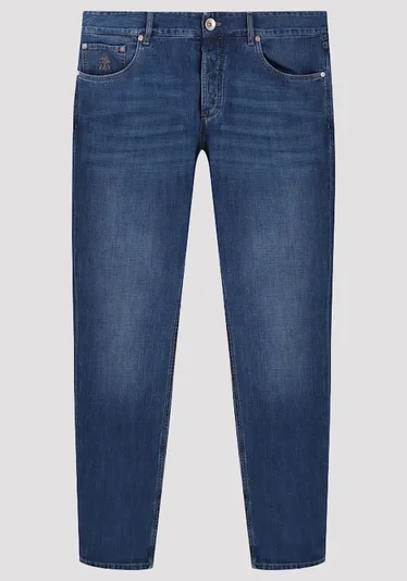 Джинсы цвет синий — превью 1