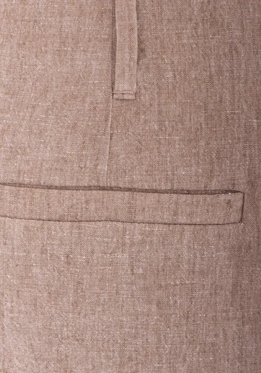 Брюки цвет коричневый — превью 5