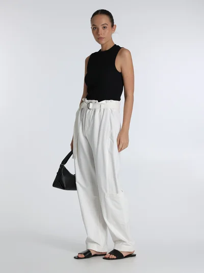 Брюки цвет белый — превью 2