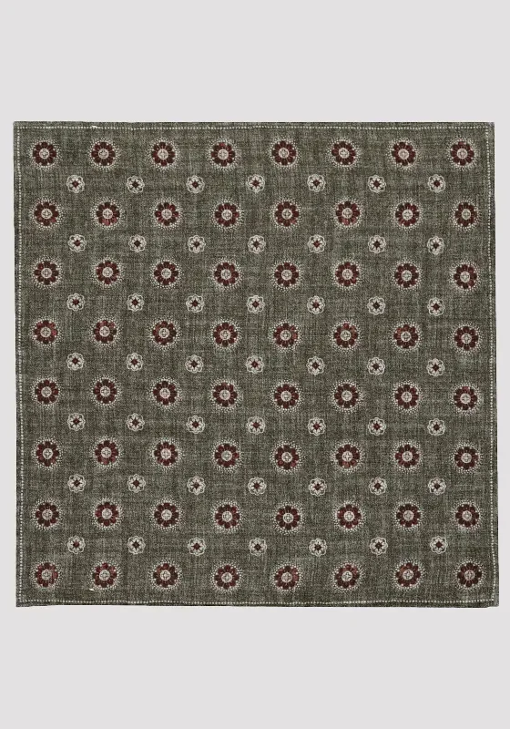 Платок цвет хаки