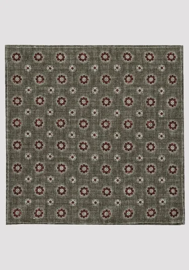 Платок цвет хаки — превью 1