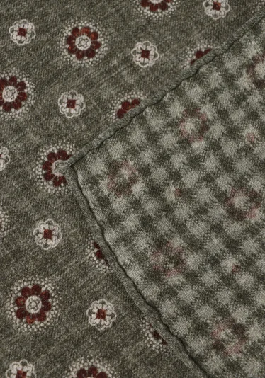 Платок цвет хаки — превью 2