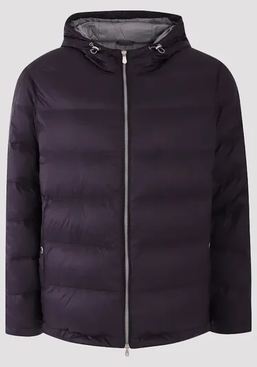 Пуховик цвет фиолетовый — превью 1