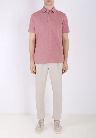 Поло цвет синий — превью 2