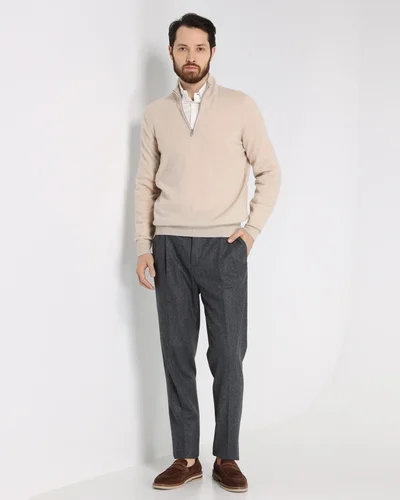 Брюки цвет сердне-серый — превью 3