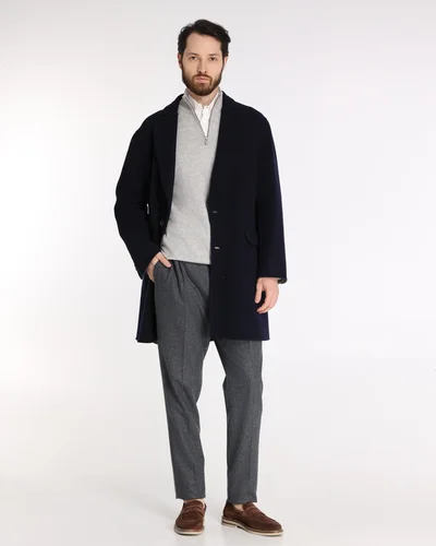 Брюки цвет сердне-серый — превью 4