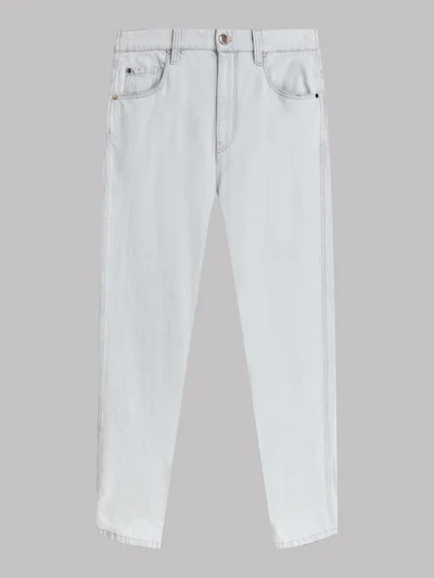 Джинсы цвет голубой — превью 1