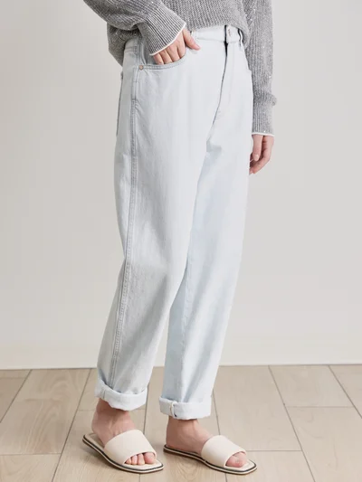 Джинсы цвет голубой — превью 3