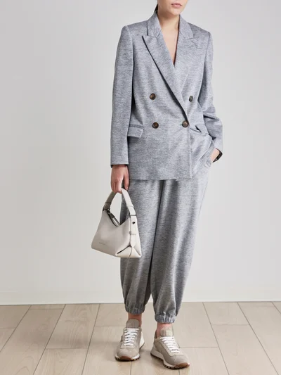 Жакет цвет светло-серый — превью 2