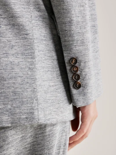 Жакет цвет светло-серый — превью 5