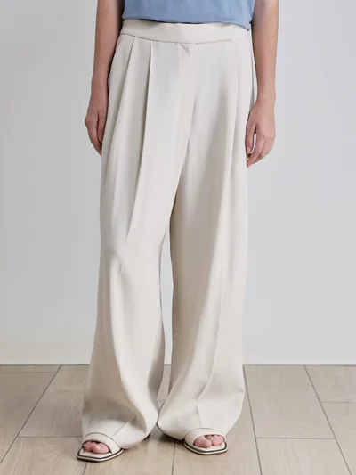 Брюки цвет натуральный — превью 3