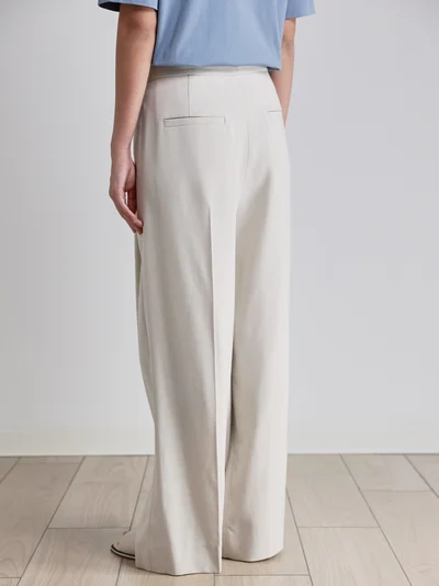 Брюки цвет натуральный — превью 4