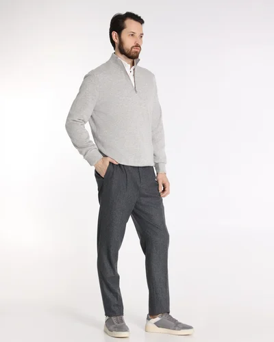 Поло цвет сине-голубой — превью 3