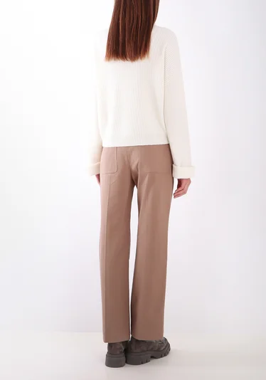 Брюки цвет натуральный — превью 4