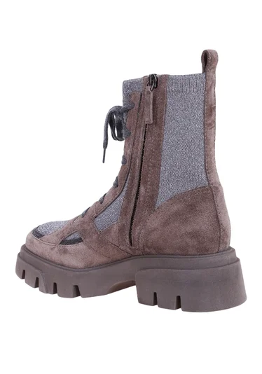 Ботинки цвет серый — превью 3