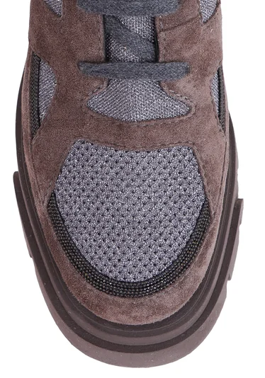 Ботинки цвет серый — превью 5