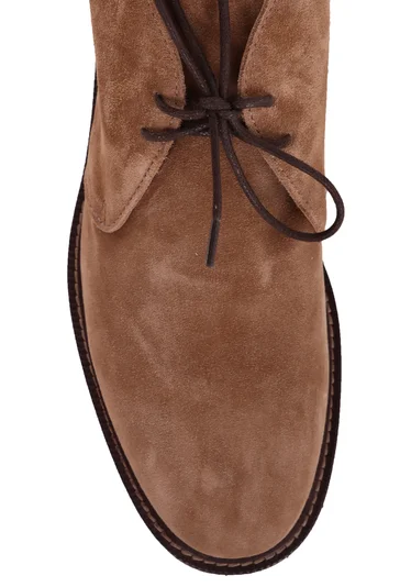 Ботинки цвет темно-коричневый — превью 4