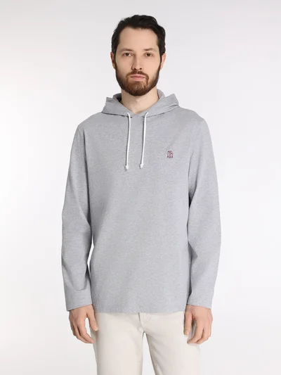 Толстовка цвет серый — превью 2