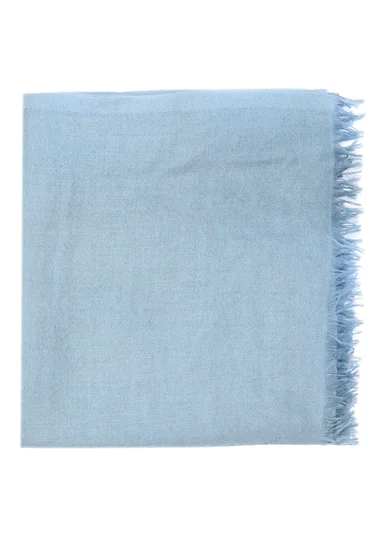 Шарф цвет синий — превью 2