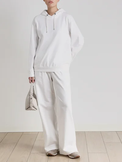 Толстовка цвет белый — превью 2