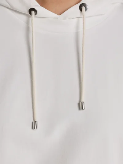 Толстовка цвет белый — превью 5