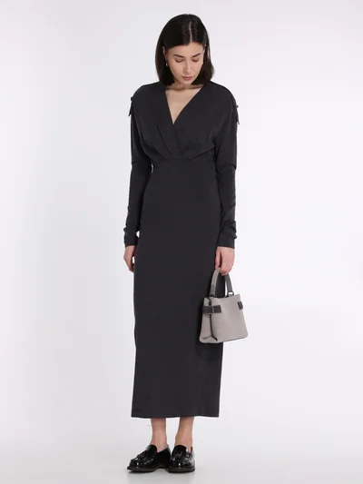 Платье цвет антрацит — превью 3