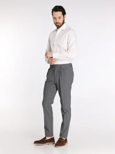 Брюки цвет серый — превью 3