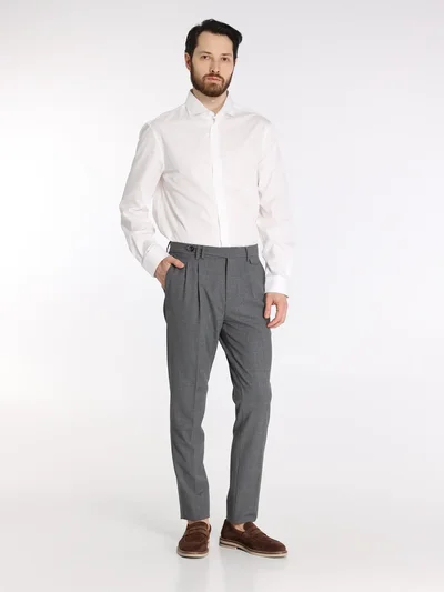 Брюки цвет серый — превью 4