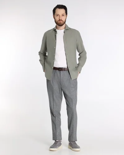 Брюки цвет серый — превью 4